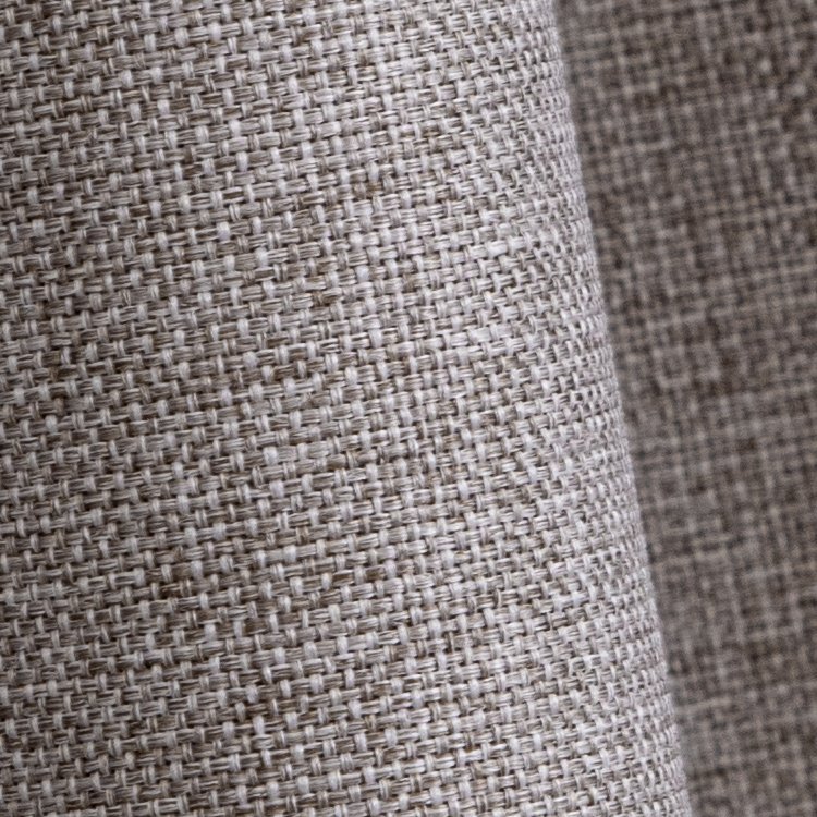 Good Buy New Style King Linen Fabric Gold Color 100% Blackout Jacquard Fabric Home Textile Curtain