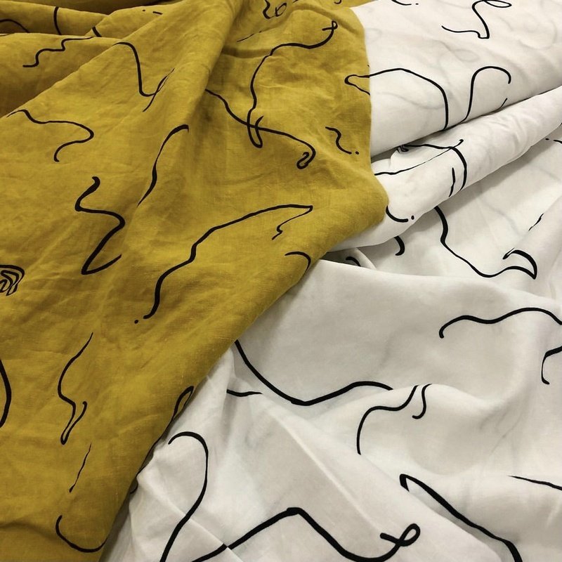 Hot Sale Wholesale Pure 100% Linen Fabric for Dress Shirt Linen Poplin Fabric Woven Plain Printed Linen Sofa Fabric