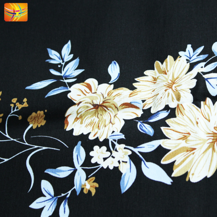 Popular design floral Bengaline fabric