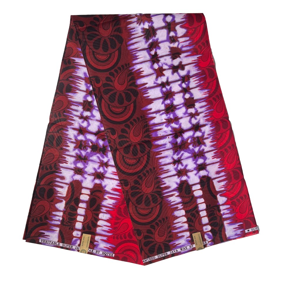 Fashion Nigeria Polyester Material African Print Fabric One Face Polyester Textile Wax