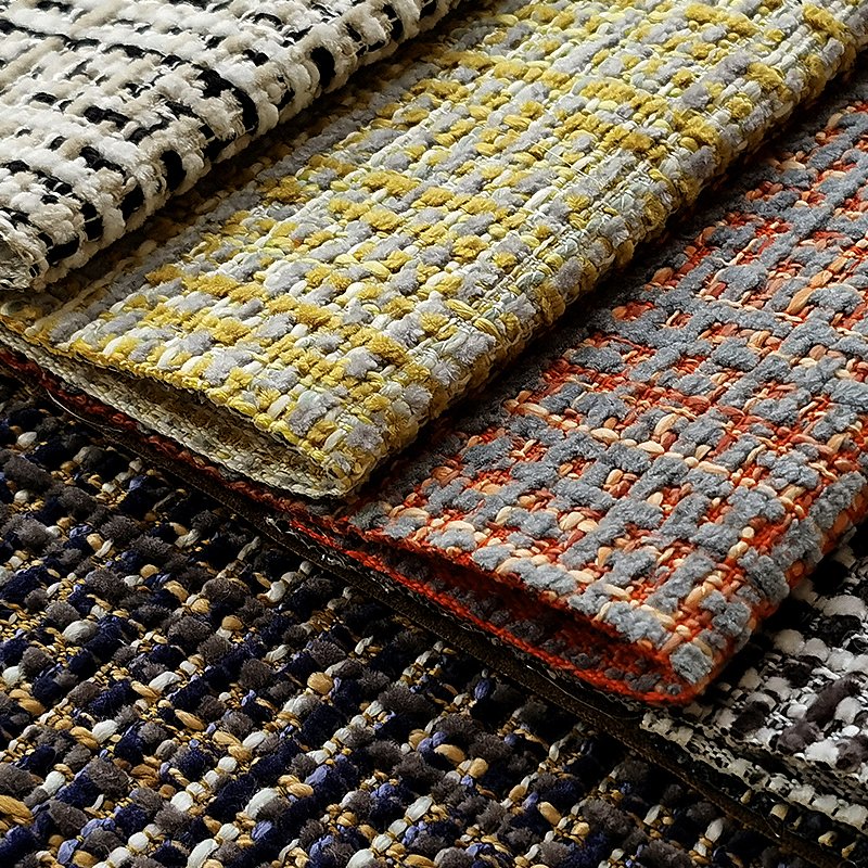Beautiful Design Stripe Linen Fabric Living Room Furniture Curtain Bedding Upholstery Material