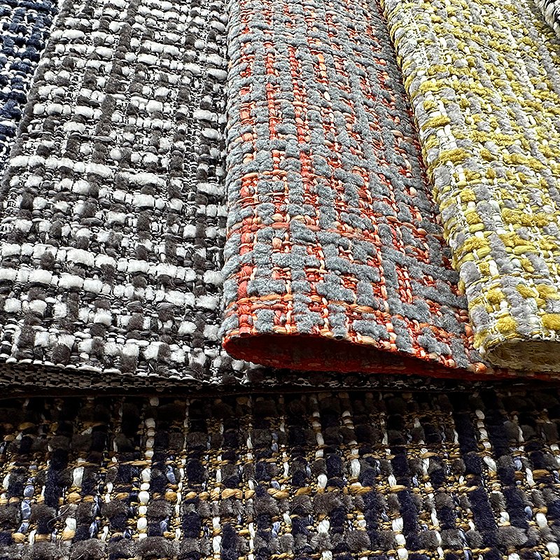Beautiful Design Stripe Linen Fabric Living Room Furniture Curtain Bedding Upholstery Material