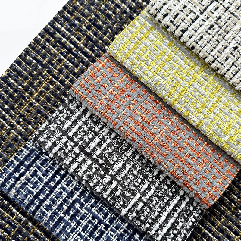 Beautiful Design Stripe Linen Fabric Living Room Furniture Curtain Bedding Upholstery Material
