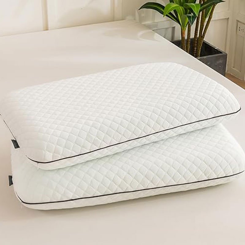 Healthy sleep cooling gel pressure relief neck back sleep quality memory foam bed pillows