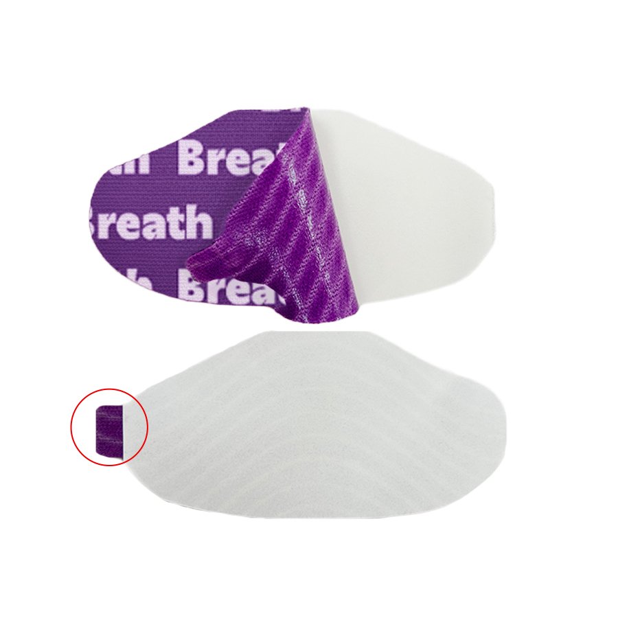 Hot selling 2024 OEM Anti Snore Mouth Tape Better Sleep customized shape Mouth Tape for Better breathe in the night