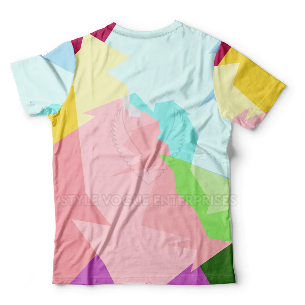 High Quality Custom Printed Men's T-Shirt Full Sublimation Design Soft Breathable Knitted Fabric Light High Quality Bulk Supply