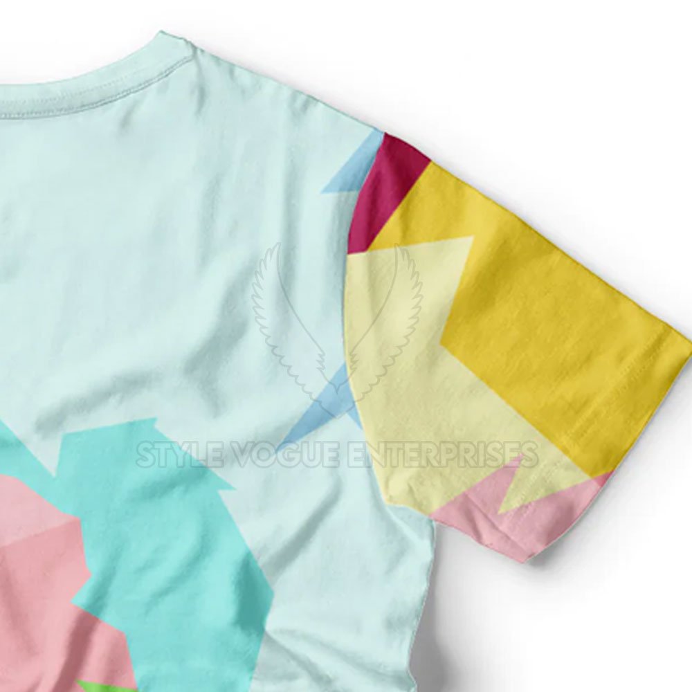 High Quality Custom Printed Men's T-Shirt Full Sublimation Design Soft Breathable Knitted Fabric Light High Quality Bulk Supply