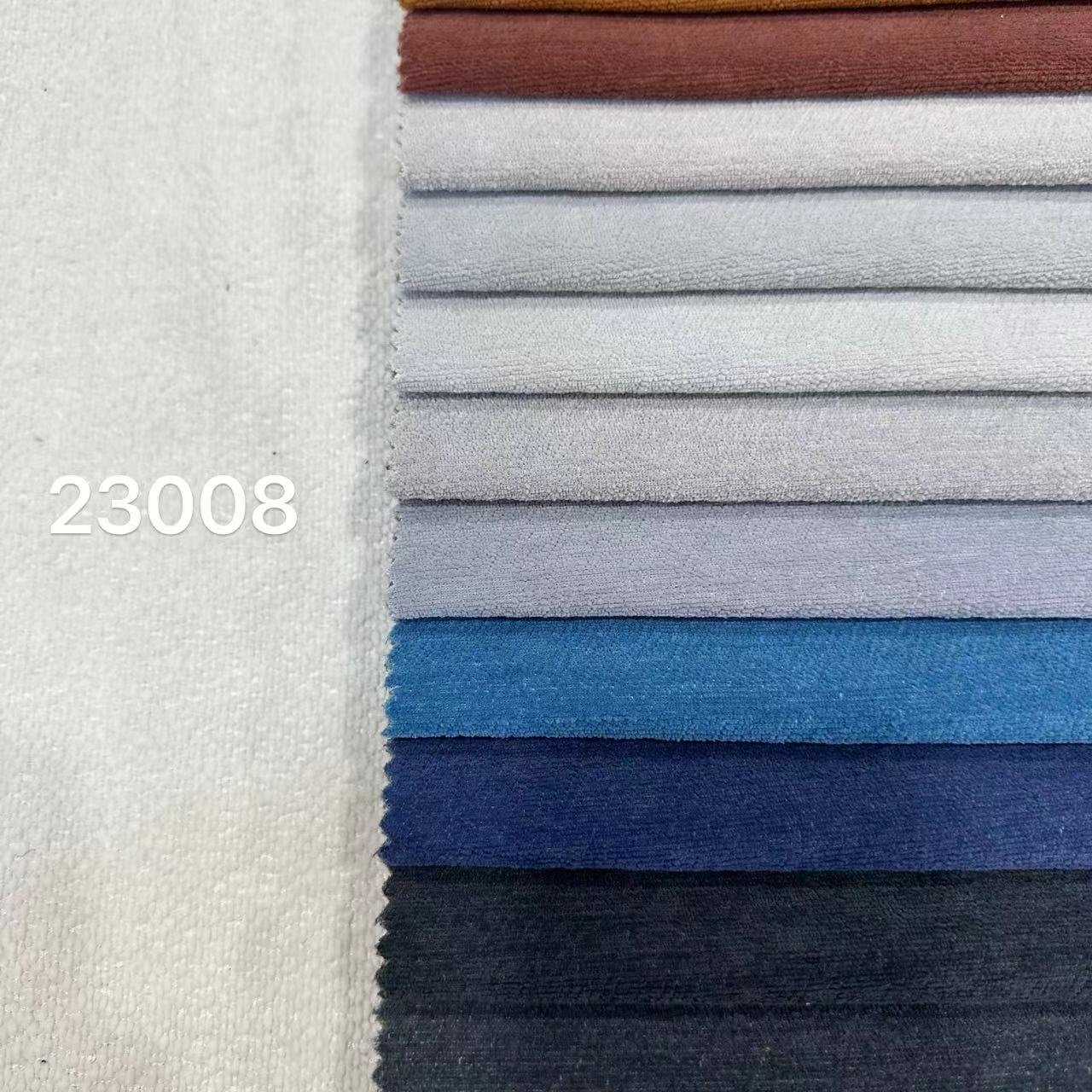 23008- polyester home textile sofa fabric for plain Comfortable Warm Upholstery Pillow linen curtain fabrics For Home