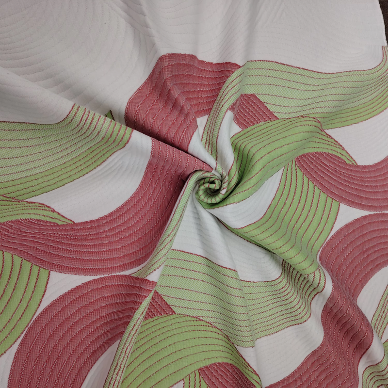 Factory Direct Sales Mattress Fabric Knitted Spandex Bamboo Fiber Jacquard Pillow Fabric Mattress Cover