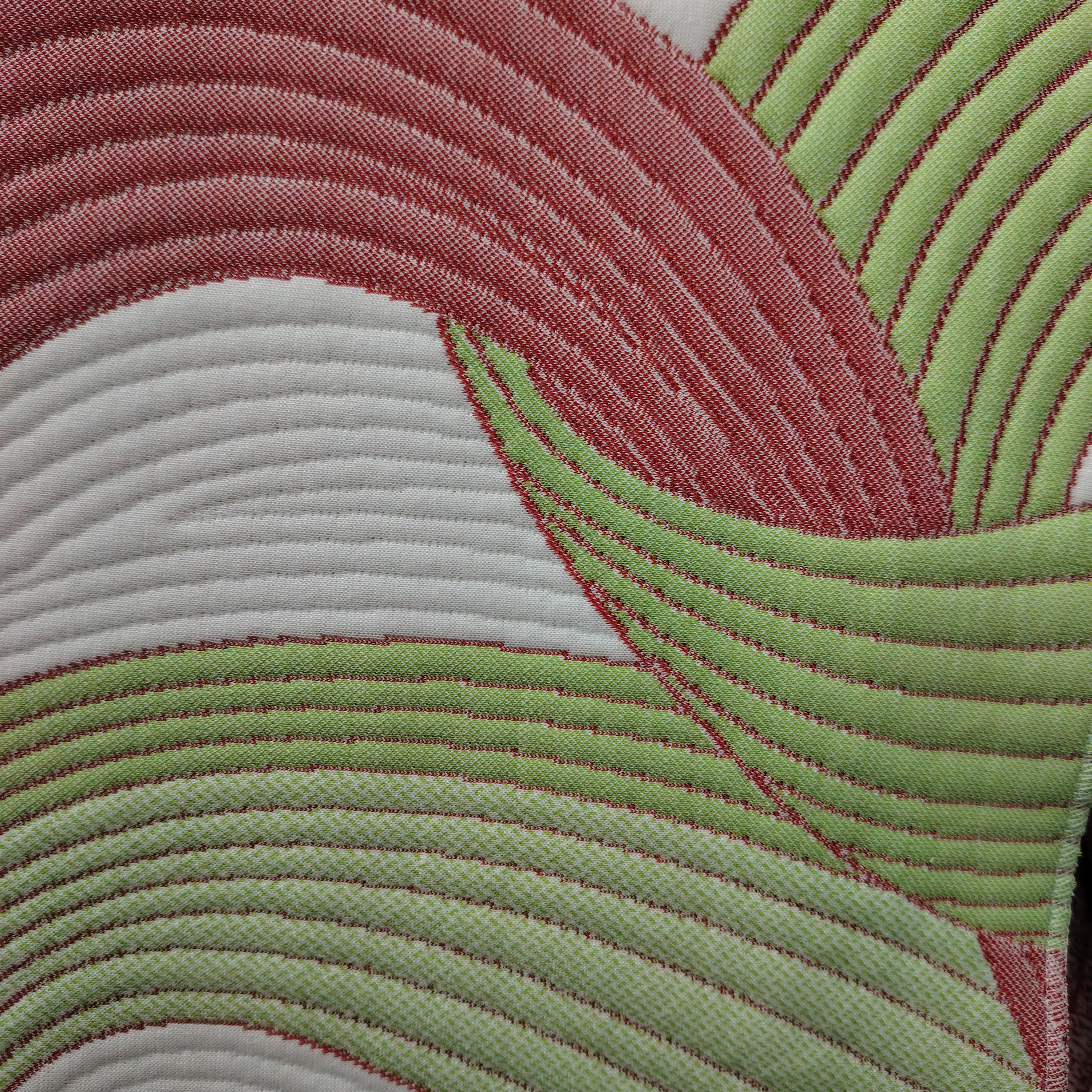 Factory Direct Sales Mattress Fabric Knitted Spandex Bamboo Fiber Jacquard Pillow Fabric Mattress Cover