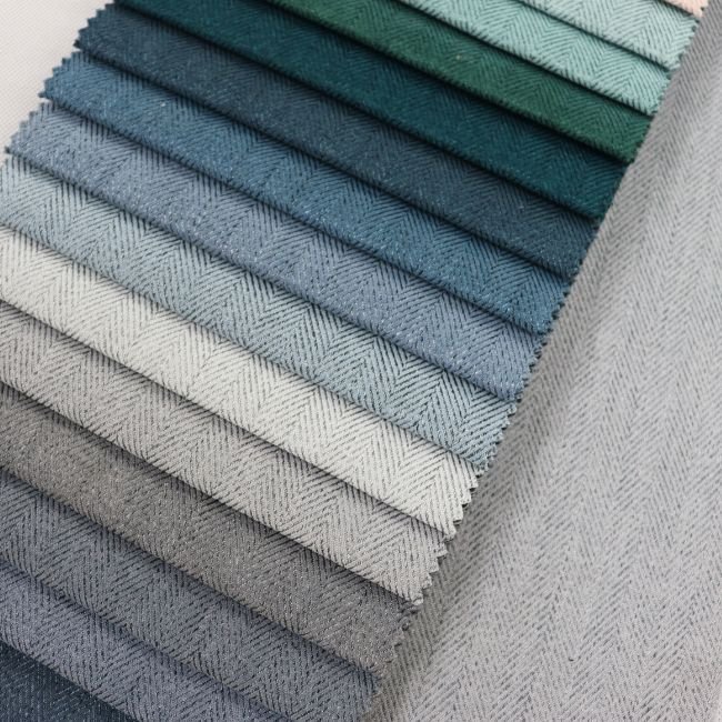 high quality woven custom linen fabric for sofas price per meter