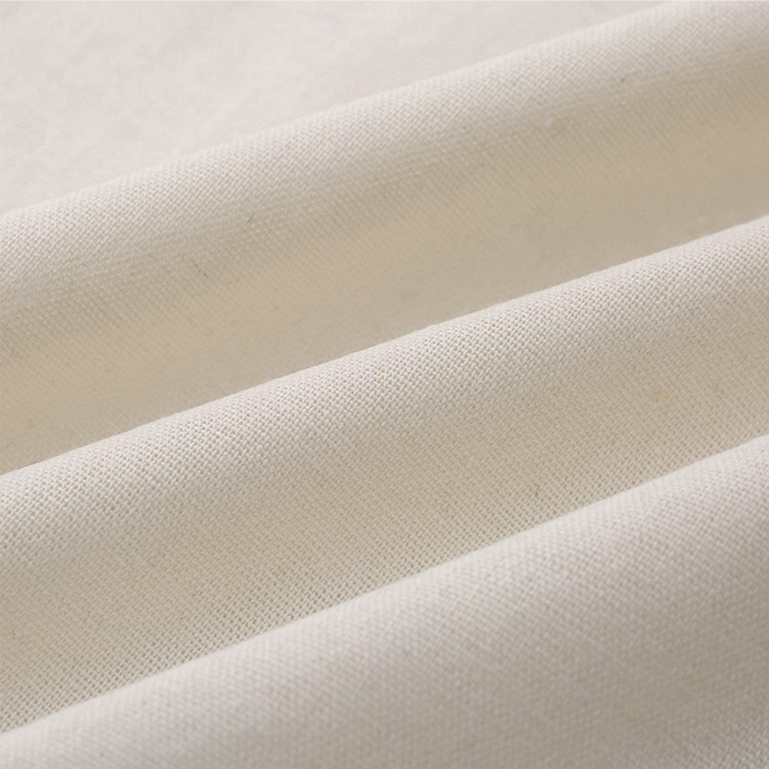 Raw Cloth Faux Linen Cotton Fabric Rough Solid Linen Fabric DIY Sewing Storage Bag And Pillow Case Background Fabric
