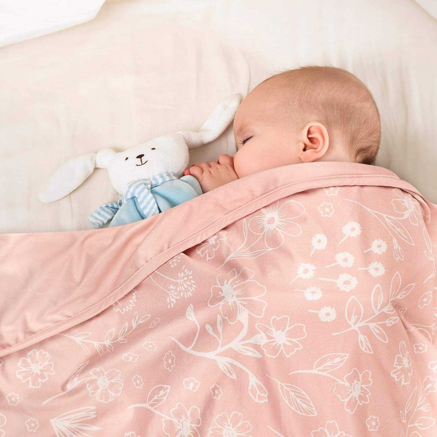 Low Printing Wholesale Bamboo Baby Blanket Comfortable and Breathable Super Soft Oft with Single Layers for Children Kids