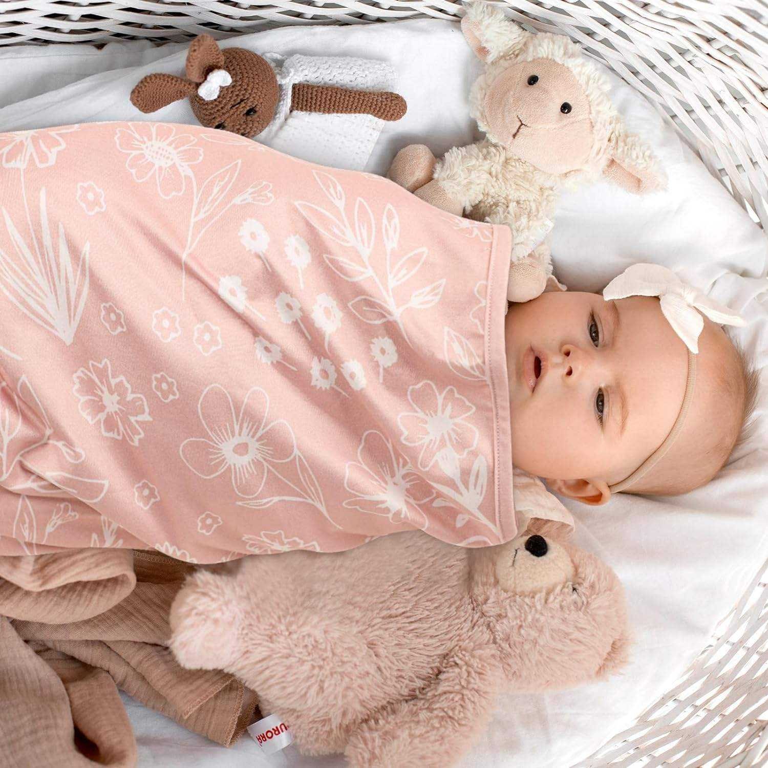 Low Printing Wholesale Bamboo Baby Blanket Comfortable and Breathable Super Soft Oft with Single Layers for Children Kids