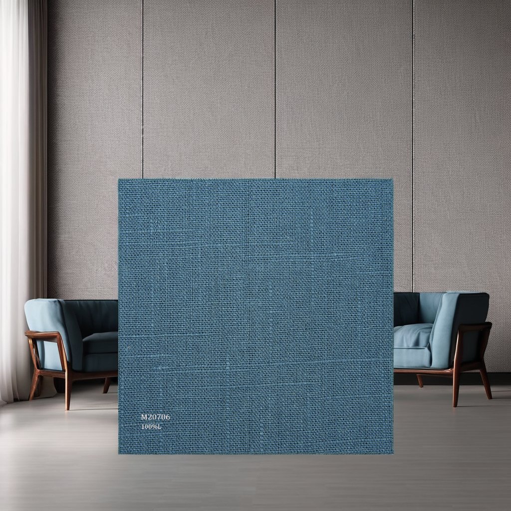 Classic Elegance 100% Upholstery Linen Fabric For Curtain Sofa Pillow Panel Furniture