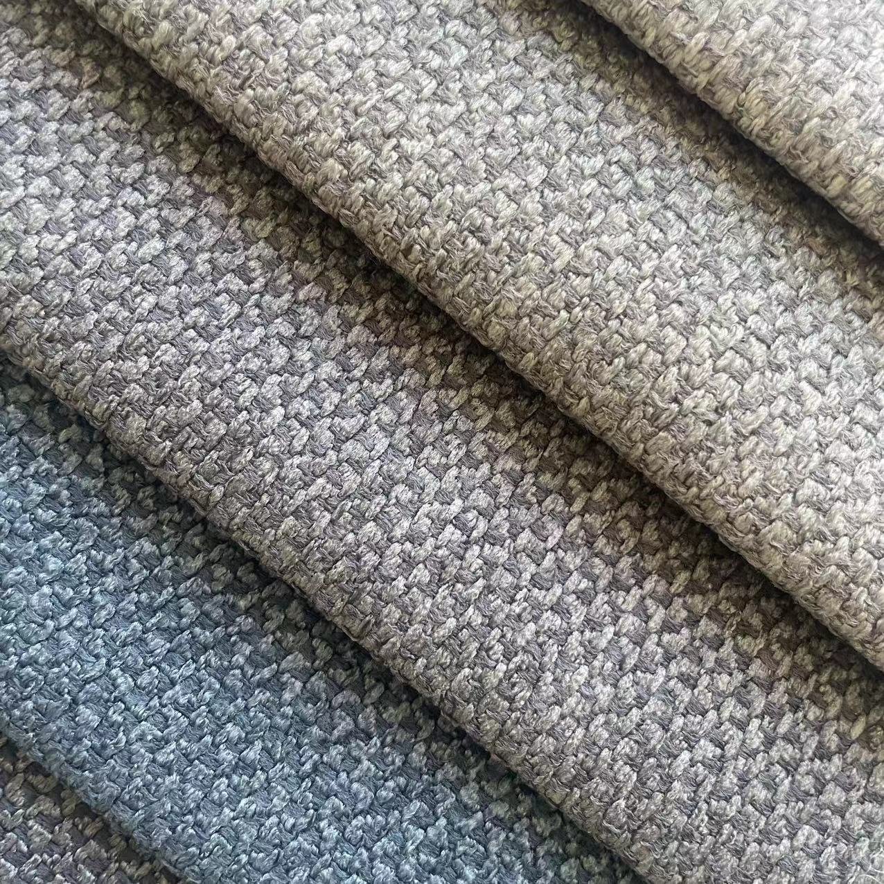 100% polyester cheap price faux linen look fabric for car, sofa upholstery