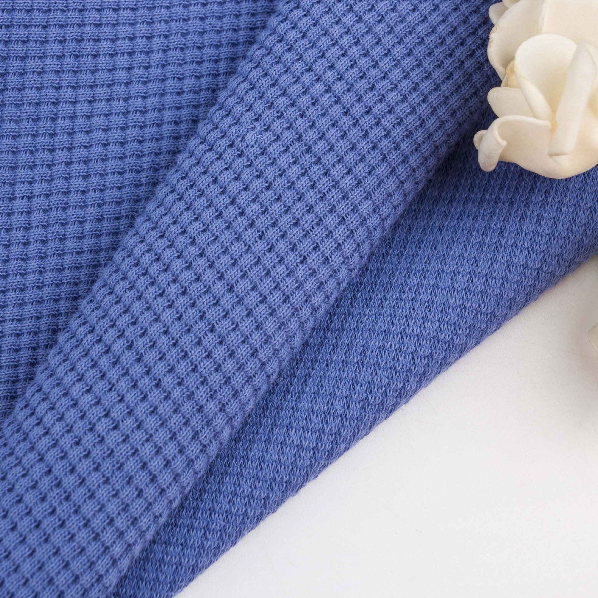 Product Imitation Cotton Waffle Knitted Home Textiles Fabric modal cotton fabric Spandex Fabric