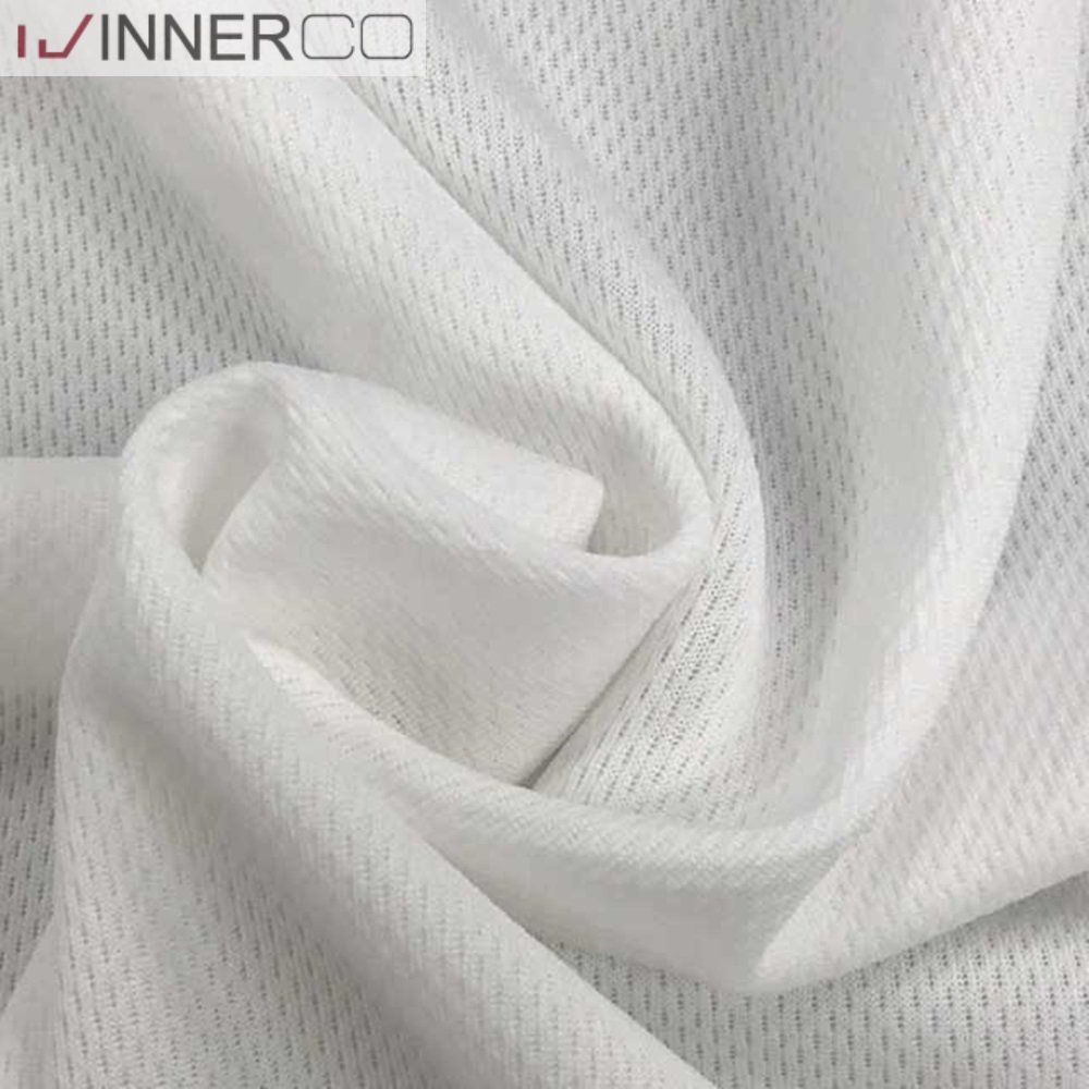 100% Polyester flat fabric mesh for sports wear