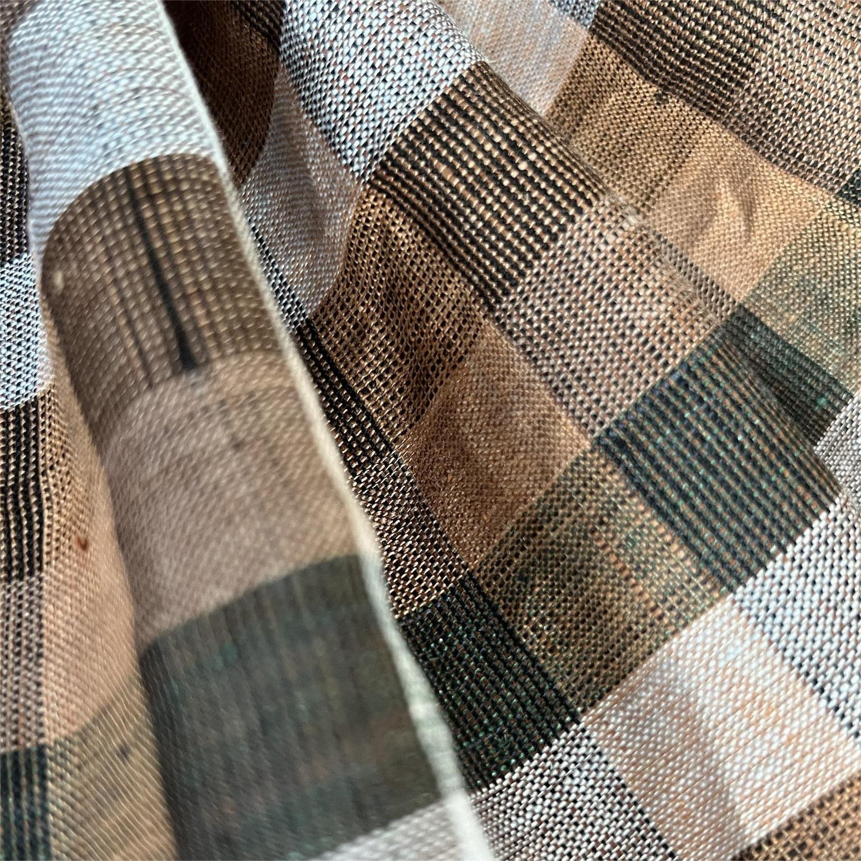 Worldwide Wholesale Custom High Quality Mediumweight Eco-friendly 100%Linen Yarn Dyed Garment Fabric
