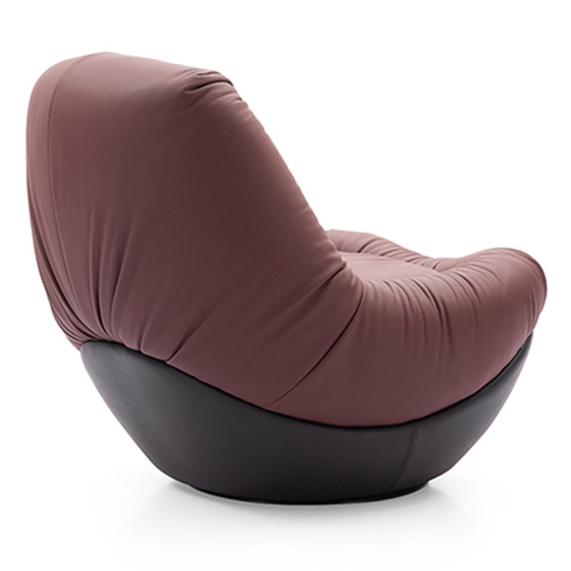 Modern Nordic Hotel Living Room Home Furniture Set Lounge Luxury Single Leather Leisure Chair