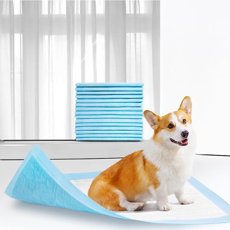 Organic bamboo cotton dog urine pad disposable pet pad bamboo fiber dog training bamboo charcoal pet urine pad