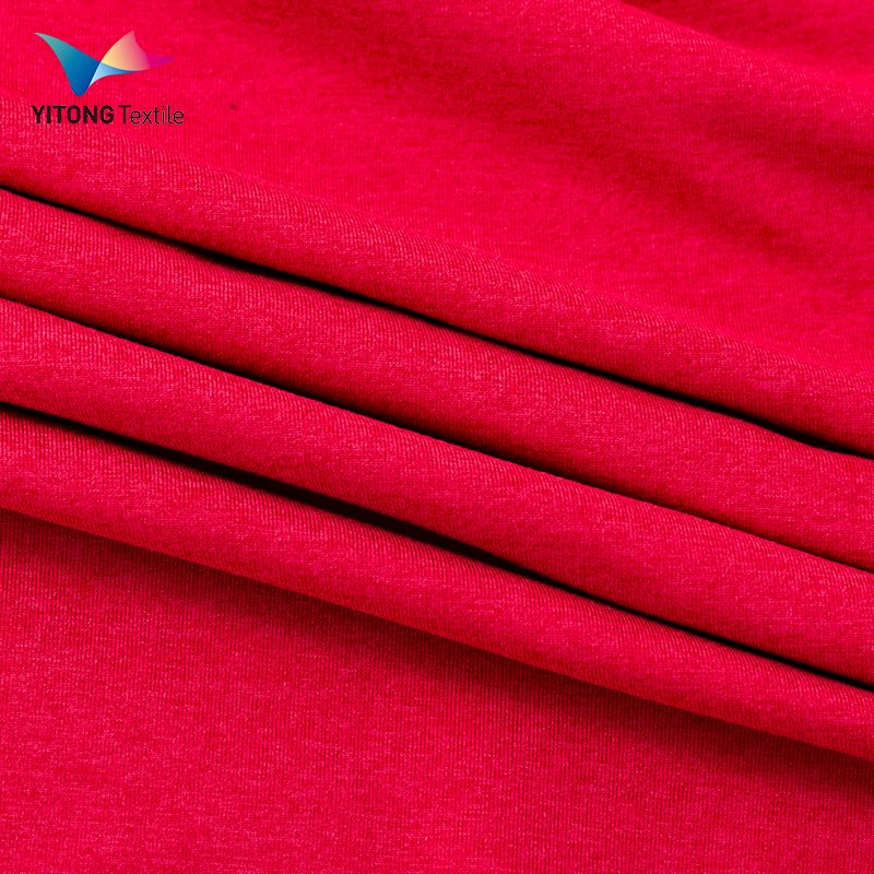 Wholesale 200 gsm Polyester Spandex Fabric 88% Polyester 12% Spandex Fabric for Sportswear