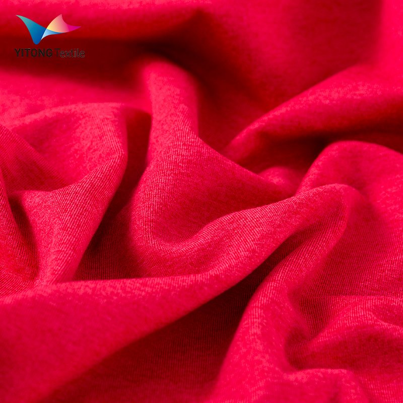 Wholesale 200 gsm Polyester Spandex Fabric 88% Polyester 12% Spandex Fabric for Sportswear