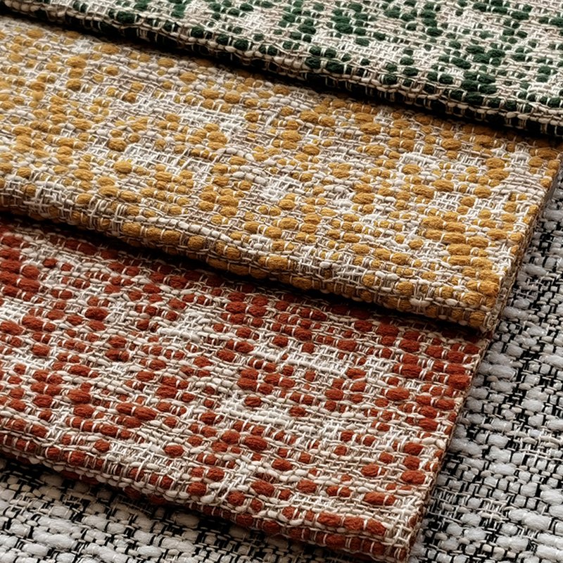 New Designed High Quality SofaFabric Furniture Bedding Polyester Linen Fabric