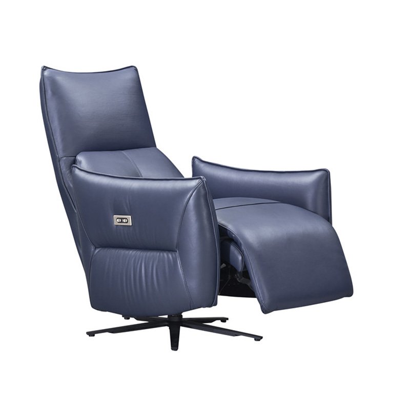 High End Modern Luxury Living Room Home Furniture Electric Single Leather Fabric Leisure Chair