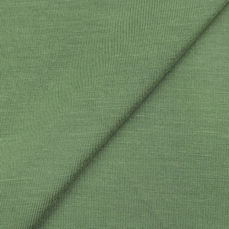 95% Bmaboo 5% Spandex Material Sustainable Fabrics For T-shirt,Solid UPF 50 Bamboo Fiber Fabric Single Jersey For Dress/