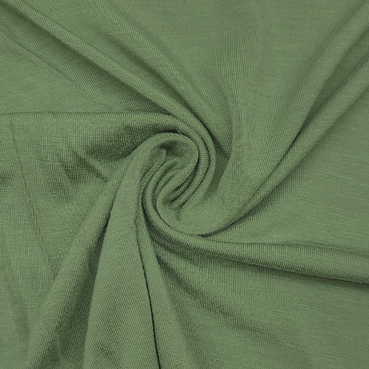 95% Bmaboo 5% Spandex Material Sustainable Fabrics For T-shirt,Solid UPF 50 Bamboo Fiber Fabric Single Jersey For Dress/