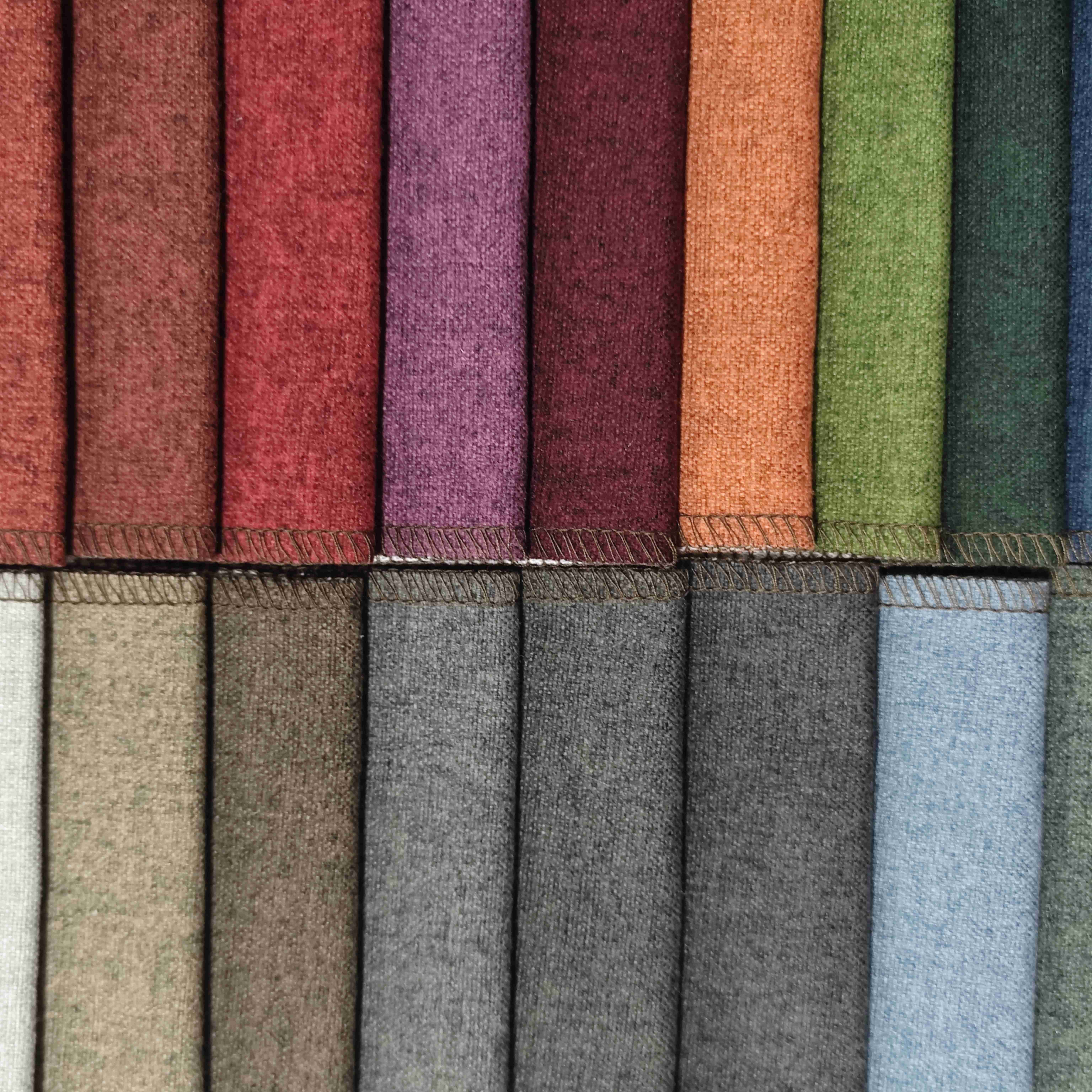 Cheap Classic Linen Textile Upholstery Wholesale Polyester fabric for Sofa Furniture