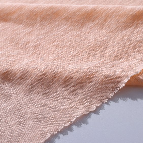 Factory Wholesale 100% pure linen jersey knitted fabric for clothing