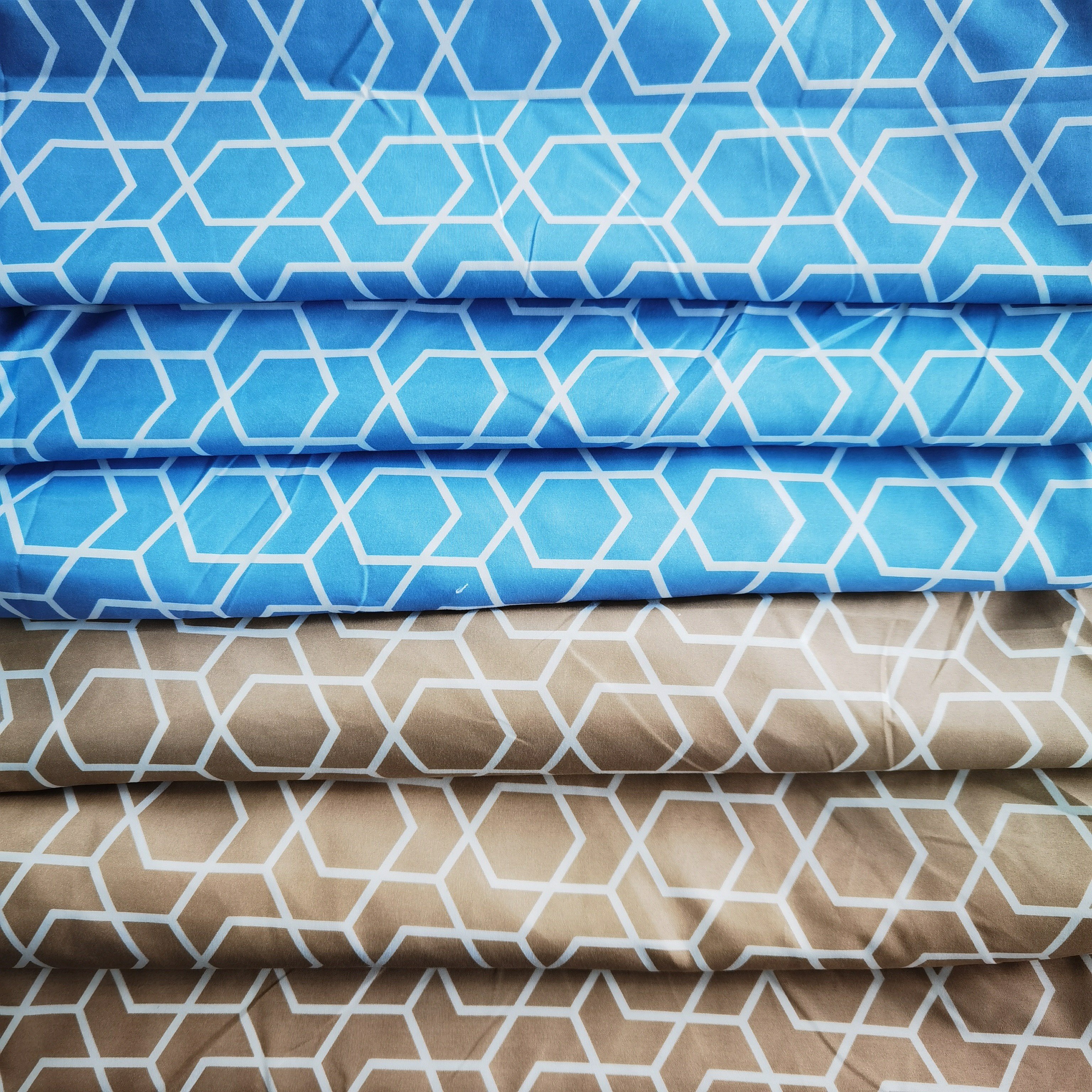 hometextile fabric Polyester Printed Bed Sheet Mattress Free Woven Fabric Promotional 100% Polyester fabric Lightweight