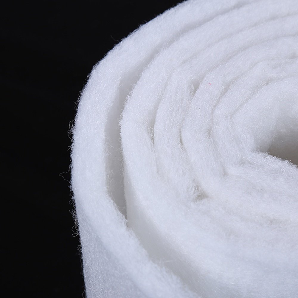 Bacteriostat Absorption Odor Anion PET polyester fiber Dust Water Air Filter Foam Cotton Media Material sponge purification