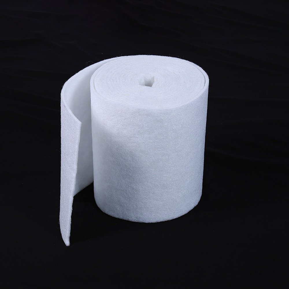 Bacteriostat Absorption Odor Anion PET polyester fiber Dust Water Air Filter Foam Cotton Media Material sponge purification
