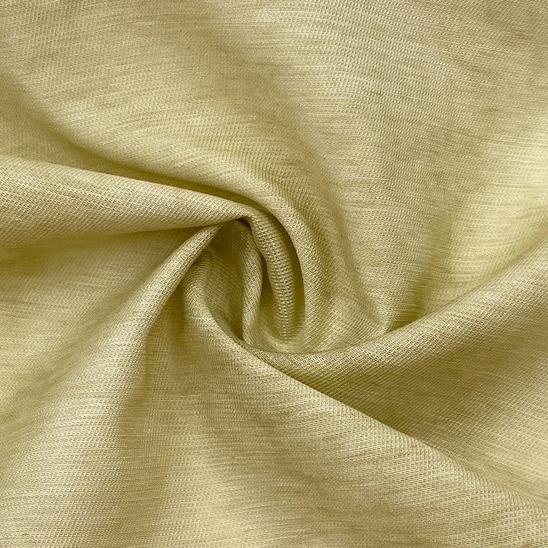 90gsm lightweight transparent twill jacquard texture blended material washed vintage nylon rayon linen fabric