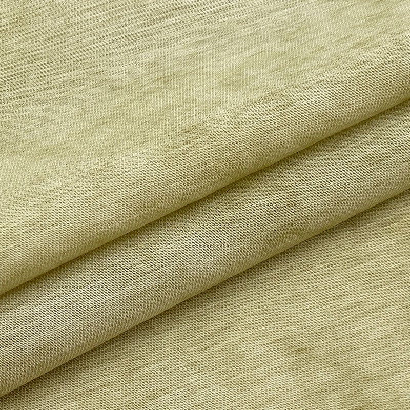 90gsm lightweight transparent twill jacquard texture blended material washed vintage nylon rayon linen fabric