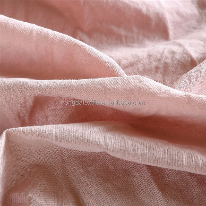 100% linen fabric for bed sheets, duvet cover, pillow case