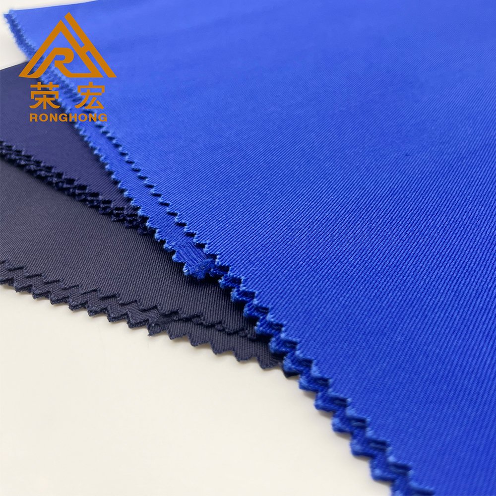 Ronghong OEM ODM 60 Cotton 40 Polyester Fabric 235GSM Twill Nurse Uniform Bleach Resistant Fabric Wholesale