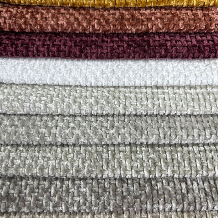 Home Textile designer chenille fabric chenille jacquard upholstery fabric chenille fabric by the yard