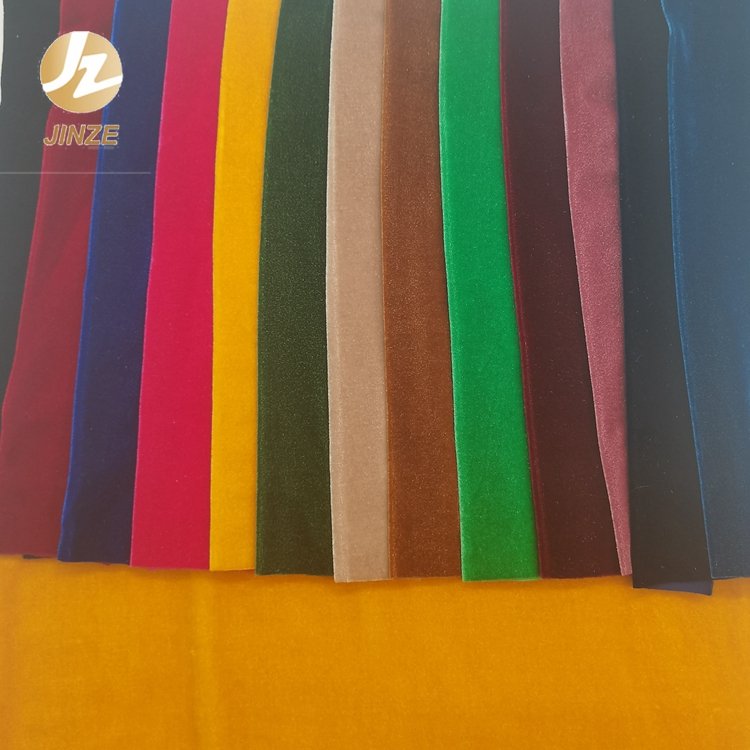 JZ Wholesale Custom Cheap Soft Eco-Friendly 100% Polyester Plush Polyester Fabric