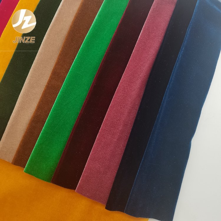JZ Wholesale Custom Cheap Soft Eco-Friendly 100% Polyester Plush Polyester Fabric