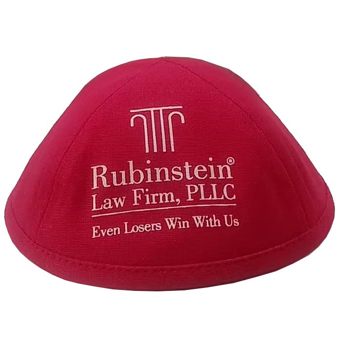 Belief Wholesale Kippah Jewish Kippot Custom Logo Yarmulke Jewish Cotton Linen Kippah Hat For Celebrating