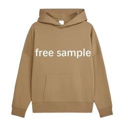 high quality heavy weight hoddie men logo oversized blank stone washed vintage puff printing hoodie