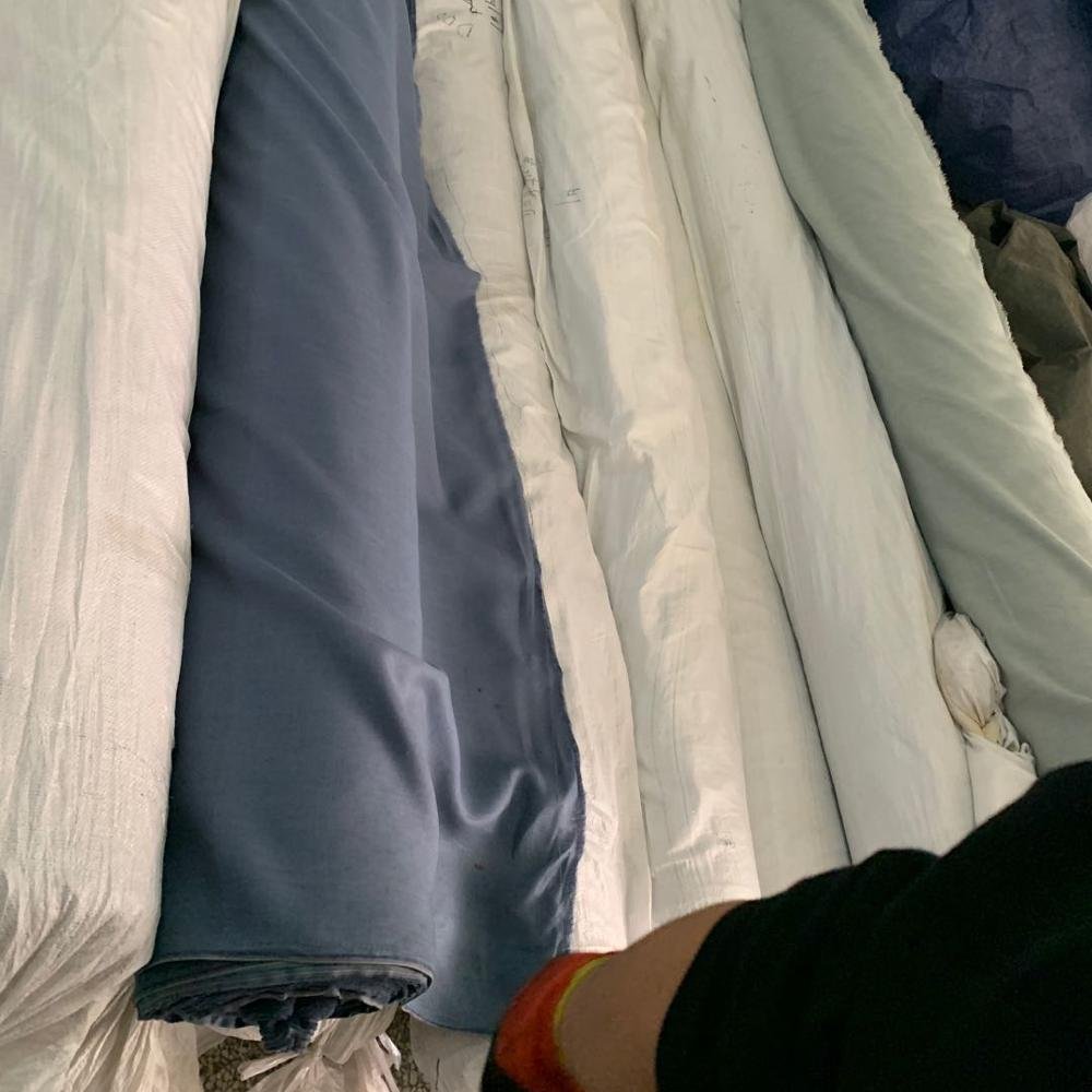 Plain Dyed French Flax 100 Washed Extra Wide Pure Linen 280cm Width Fabric For Curtain Bedding Sets