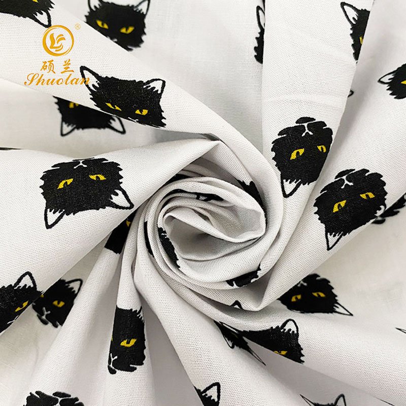 * Plain Printed Shirt Fabric Made in China 100% Polyester 32*32 130*70 135gsm Garment Woven Hebei Colors Poplin Roll Packing