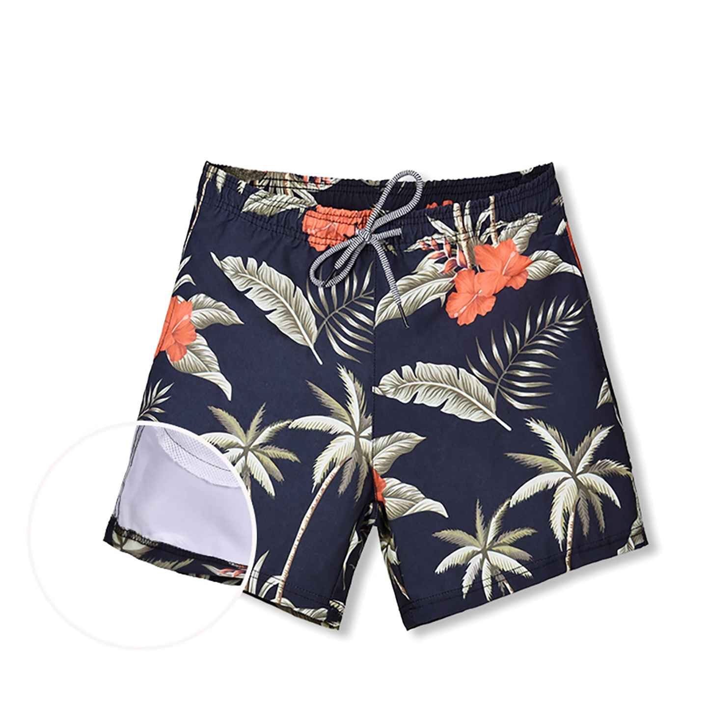 High Quality Custom Logo Black Spandex Drawstring Sportswear Shorts Men Training Athletic Workout Sport Shorts