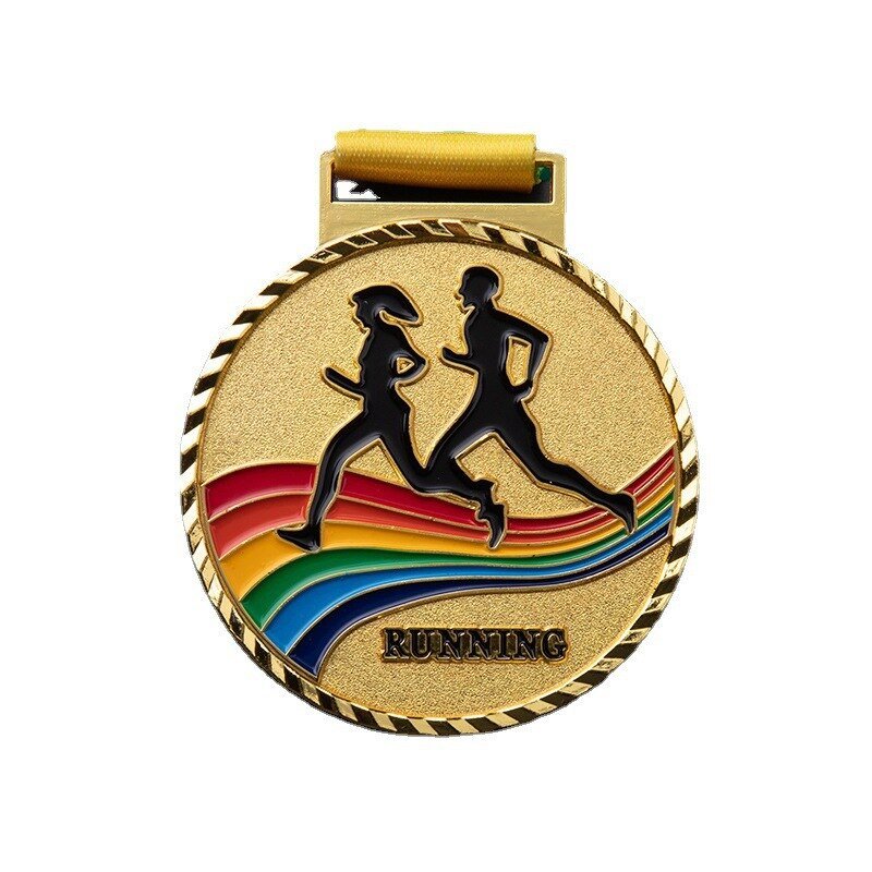 Athletic Game Soccer Winner Commemorative Sports Athletic Game Football Medals Zinc Alloy Football Medals Custom