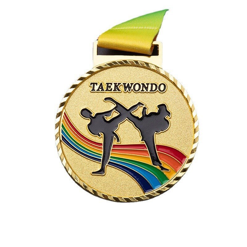 Athletic Game Soccer Winner Commemorative Sports Athletic Game Football Medals Zinc Alloy Football Medals Custom